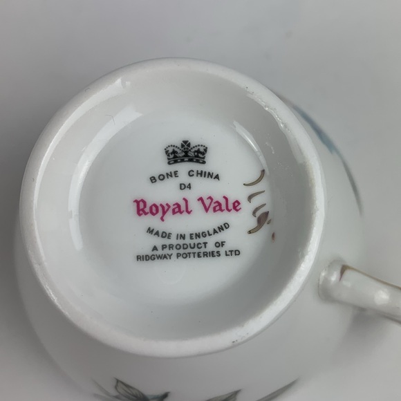 Ridgeway Potteries Royal Vale teacup & saucer - Picture 4 of 9